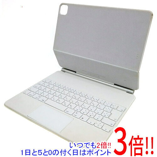 乐天商城 - 【いつでも2倍！1日と5.0のつく日、18日は3倍！】【中古】Apple 12.9インチiPad Pro(第5世代)用 Magic Keyboard 日本語(JIS) MJQL3J/A ホワイト