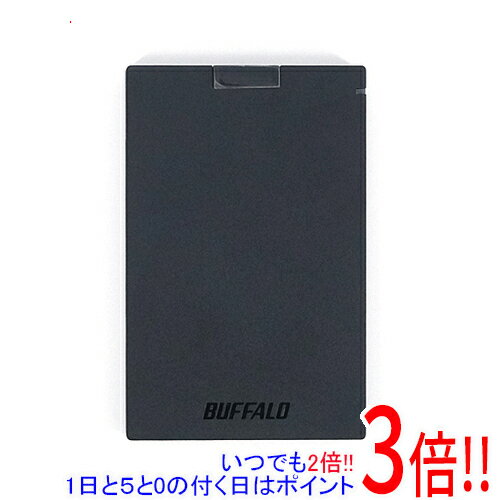 【延長保証対応!!】【新品訳あり(箱きず・やぶれ)】 BUFFALO 外付けSSD SSD-PG2.0U3-BC/N 2TB ブラック