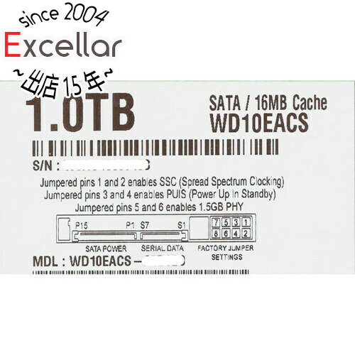 ڤĤǤ2ܡ50ΤĤ3ܡ1183ܡWestern DigitalHDD WD10EACS 1TB SATA300