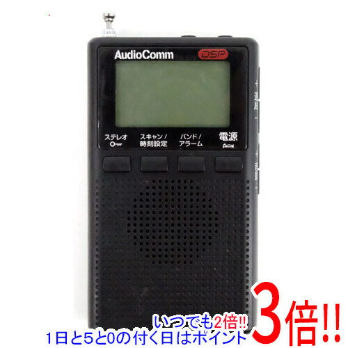 【いつでも2倍！1日と5.0のつく日、18日は3倍！】【中古】オーム電機 DSPポケットラジオ AM/FMステレオ..