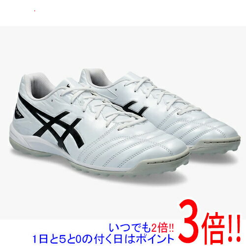 【いつでも2倍！1日と5.0のつく日、18日は3倍！】asics アシックス 27.0cm サッカー シューズ DS LIGHT CLUB TF WIDE 1103A112 ホワイト/ブラック