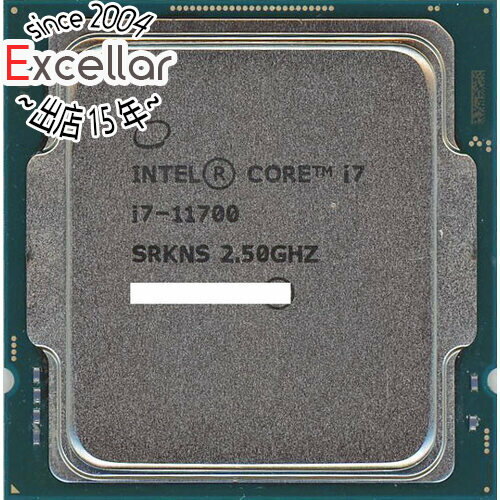 【いつでも2倍 5．0のつく日は3倍 1日も18日も3倍 】【中古】Core i7 11700 2.5GHz LGA1200 65W SRKNS