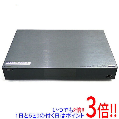 【いつでも2倍！1日と5.0のつく日、18日は3倍！】【中古】SONY ブルーレイディスクレコーダー BDZ-AX2700T リモコンなし