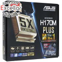 【中古】ASUS MicroATXマザーボード H170M-PLUS LGA1151 元箱あり