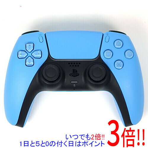 【いつでも2倍!1日と5.0のつく日、18日は3倍!】【中古】SONY ワイヤレスコントローラー DualSense CFI-ZCT1J05 スターライト ブルー 元箱あり 【いつでも2倍!1日と5.0のつく日、18日は3倍!】【中古】SONY ワイヤレスコントローラー DualSense CFI-ZCT1J05 スターライト ブルー 元箱あり