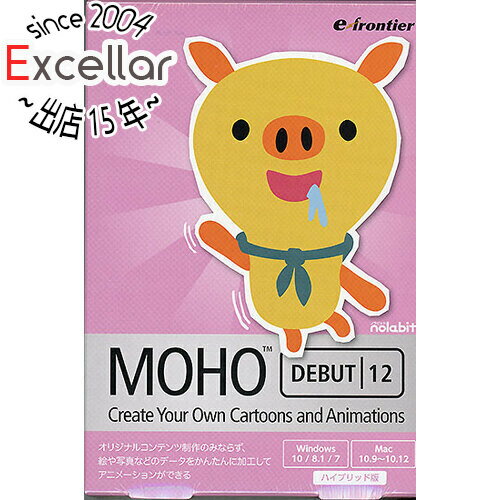 商品名Moho Debut 12商品状態 新品です。 製品概要 画像にボーンを加え、音楽を組み合わせて簡単にキャラクターアニメを作成できるソフト。 従来のドローイングツールに加え、イメージトレースツールが新たに加わりました。これにより、スキャンした手描きのイメージをベクターデータに変換し、彩色とボーンを追加するだけで、手描きのオリジナルキャラクターをアニメーション化できるようになりました。また、あらかじめ用意されたキャラクターの外見をスライドバーで調節しながら手軽にアニメーションを作成できる「キャラクタウィザード」も搭載し、簡単にアニメーション作成が可能です。 ＊ソフトの購入は、お持ちのパソコンに対応しているかご確認の上、お願いいたします。 その他 ※商品の画像はイメージです。その他たくさんの魅力ある商品を出品しております。ぜひ、見て行ってください。※返品についてはこちらをご覧ください。　