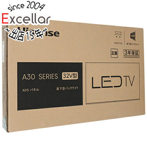 【延長保証対応!!】ハイセンス 32V型 ハイビジョン液晶テレビ 32A30H 【延長保証対応!!】ハイセンス 32V型 ハイビジョン液晶テレビ 32A30H