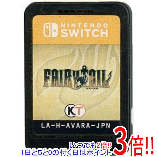 【中古】FAIRY TAIL Nintendo Switch ソフトのみ ラベルいたみ