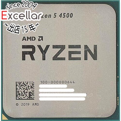 【いつでも2倍！5．0のつく日は3倍！1日も18日も3倍！】【中古】AMD Ryzen 5 4500 100-100000644 3.6GHz Socket AM4