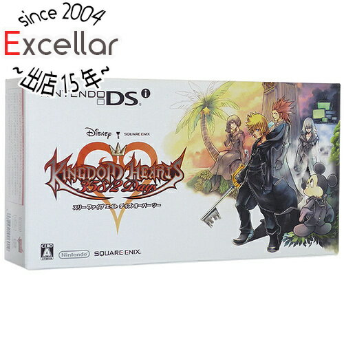 商品名【中古】任天堂 ニンテンドーDSi KINGDOM HEARTS EDITION ソフトなし 未使用商品状態 開封のみの未使用品です。 （訳あり理由）※ニンテンドーDS用ソフト『キングダム ハーツ 358/2 Days 』欠品です。 （訳あり理由）※保証書にすでに他店舗のハンコが押されてありますが、保証期間は既に終了しております。商品説明 オリジナルデザインのニンテンドーDSi 自分仕様の「マイDS」へ ニンテンドーDSiは、本体に内蔵された2つのカメラを使っていろいろ遊べる「おもしろカメラ」で、自分だけの写真アルバムを作ったり「触れる音楽プレーヤー」で、音楽ライフを満喫したり、それ以外にもさまざまなソフトをダウンロードして追加することができ、自分だけのDSマイDSとして楽しむことができます。 また、ニンテンドーDS Liteに比べて、画面をより大きく、音量や音質も向上し、本体はより薄く、より軽くなり、撮影した写真の保存などができるSDカードスロットも搭載されました。 ※ニンテンドーDSiでは、ゲームボーイアドバンス用ソフトはお使いいただけません。また、ゲームボーイアドバンス用スロットに差し込むニンテンドーDS向け周辺機器や、ゲームボーイアドバンスカートリッジとの連動機能は使用できません。 商品名 DSi KINGDOM HEARTS EDITION基本仕様 液晶サイズ　3.25型 液晶画面　透過型TFTカラー液晶（26万色表示可能） 使用電池　ニンテンドーDSi用ACアダプタ/専用バッテリーパック 充電時間　約2時間30分 電池継続時間 ・最低輝度　約9〜14時間 ・低輝度　約8〜12時間 ・中輝度　約6〜9時間 ・高輝度　約4〜6時間 ・最高輝度　約3〜4時間 ※使用するソフトにより異なります。 対応ソフト ・ニンテンドーDS専用ソフト ・ニンテンドーDSi専用ソフト ・ニンテンドーDSiウェア 入力端子 ・DSカードスロット ・SDメモリーカードスロット ・ACアダプタ接続端子 ・ステレオヘッドホン／マイク接続端子 ニンテンドーDS用ソフト『キングダム ハーツ 358/2Days』同梱 サイズ 横x縦x厚さ 137.0×74.9×18.9 mm(タッチペン長さ　約92mm) 重さ 約214g（バッテリーパック・タッチペン含む） その他 ※商品の画像はイメージです。その他たくさんの魅力ある商品を出品しております。ぜひ、見て行ってください。※返品についてはこちらをご覧ください。　