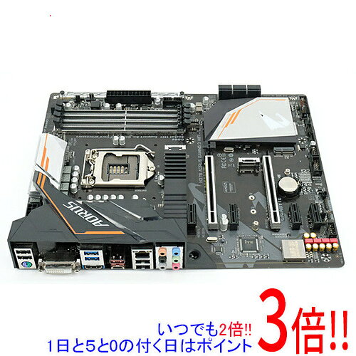【いつでも2倍！1日と5.0のつく日、18日は3倍！】【中古】GIGABYTE ATXマザーボード H370 AORUS GAMING 3 WIFI Rev.1.0 LGA1151 本体いたみ