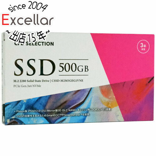 ڤĤǤ2ܡ50ΤĤ3ܡ1183ܡۡڿ(Τ) CFD SSD EG1VNE CSSD-M2M5GEG1VNE 500GB PCI-Express