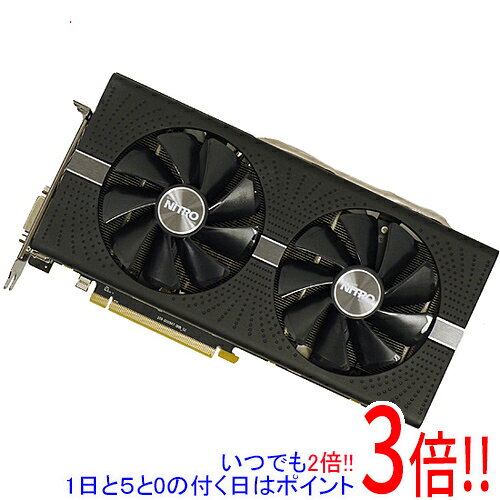 【いつでも2倍！1日と5.0のつく日、18日は3倍！】【中古】SAPPHIRE NITRO+ RADEON RX 580 8G GDDR5 OC PCIExp 8GB 11265-01-20G