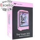 【いつでも2倍!5.0のつく日、18日は3倍!】Thermaltake ミニタワー型PCケース The Tower 300 Bubble Pink CA-1Y4-00SAWN-00 ピンク