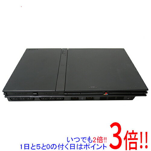 【いつでも2倍!1日と5.0のつく日、18日は3倍!】【中古】SONY プレイステーション2チャコール・ブラック SCPH-75000CB ゴム足なし 【いつでも2倍!1日と5.0のつく日、18日は3倍!】【中古】SONY プレイステーション2チャコール・ブラック SCPH-75000CB ゴム足なし
