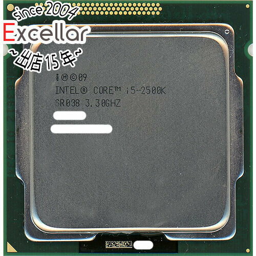 【いつでも2倍！5．0のつく日は3倍！1日も18日も3倍！】【中古】Core i5 2500K 3.3GHz 6M LGA1155 95W SR008