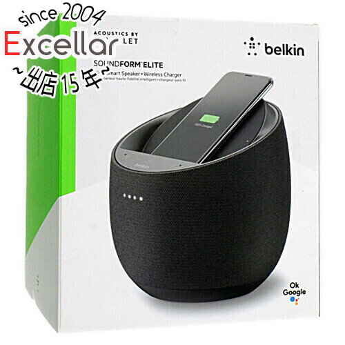 【いつでも2倍！5．0のつく日は3倍！1日も18日も3倍！】BELKIN スマートスピーカー SOUNDFORM ELITE G1S0001dq-BLKJP ブラック