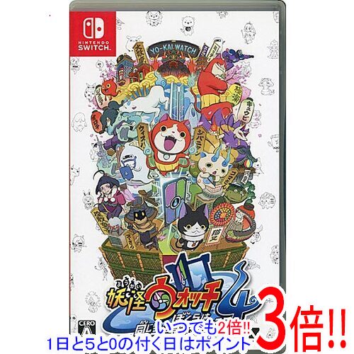 【中古】妖怪ウォッチ4 ぼくらは同じ空を見上げている Nintendo Switch ケースいたみ