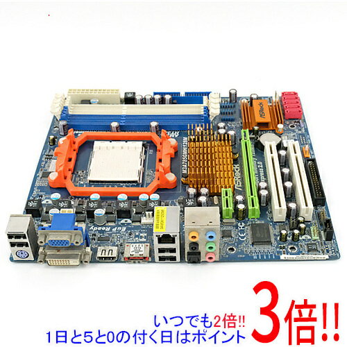 【いつでも2倍！1日と5.0のつく日、18日は3倍！】【中古】ASRock製 MicroATXマザーボード M3A785GMH/128M SocketAM3