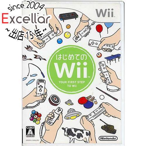 【いつでも2倍！5．0のつく日は3倍！1日も18日も3倍！】【中古】はじめてのWii ソフトのみ