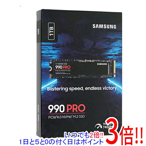 �ڤ��ĤǤ�2�ܡ�1����5.0�ΤĤ�����18����3�ܡ���SAMSUNG�� SSD 990 PRO MZ-V9P1T0B-IT 1TB