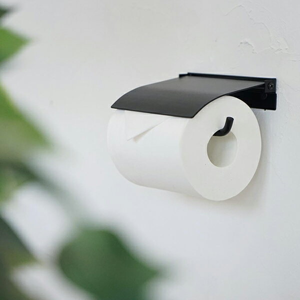 flap ペーパーホルダー アイアン HS3047 シンプル おしゃれ フタ付き アクシス