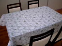 レース テーブルクロス(ビニール+ポリエステル)FP3001【約130cm巾×約170cm長】