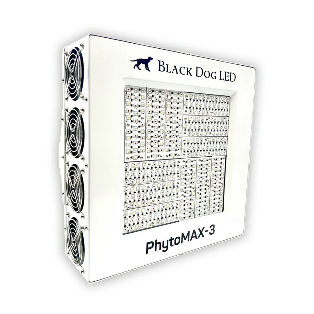 送料無料 室内栽培育成灯 LED ブラックドックLED Black Dog LED PhytoMAX-3 12S(615W)