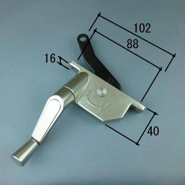 ■WB1405R0-UC 送料込み 三協アルミ 窓・サッシ たてすべり出し窓 オペレーターハンドル 99WB1405R0-UC 商品コード:198C7129 元部品のコード:WB1405 1セット