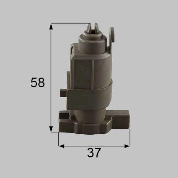 ■○DCZZ319 送料込み LIXIL リクシル トステム 浴室ドア ヒンジタイプ用 下部ヒンジ(固定型) 浴室中折れドア下部ヒンジ固定側セット DCZZ319