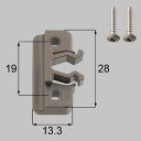 ■JFK626 送料込み LIXIL リクシル トステム 網戸 開き網戸 キャッチャー (1個) 本体 ( JFK626 )×1、取付ネジセット ( BIX56...