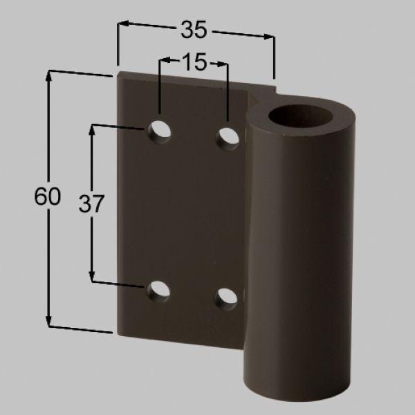 部品名 : ハイ千峰用ヒンジ上 AB 品種 : ヒンジ 商品コード : KCS50100A 色 : オータムブラウン 内容物 : 本体(KCS50100A)×1 備考 : 2002年以前に取付の場合は、上下共こちらのヒンジ上をご使用ください。。 ハイ千峰