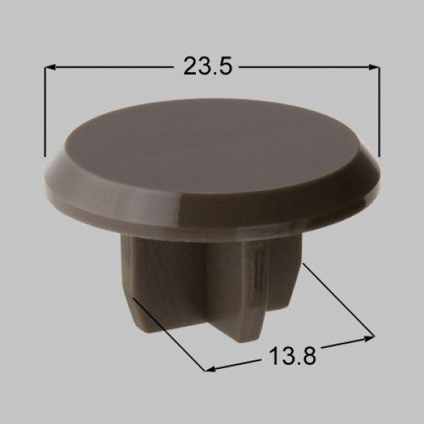 ■送料込み TOEX 門まわり 門扉 ヒンジキャップφ13用 AB 商品コード : KCS50130A 色 : オータムブラウン..