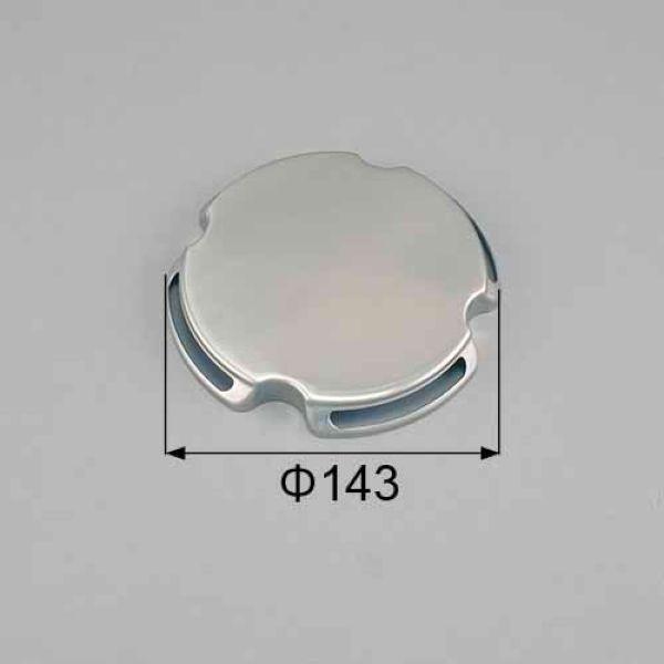 部品名 : 【トステム】排水プレート（NHG） 品種 : 丸型 商品コード : QRL936 内容物 : 本体×1 備考 : 寸法：径143ミリ 材質：ステンレス製