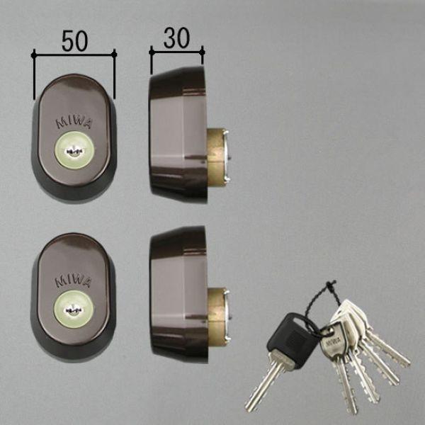 ■WD4536N0-KG 送料込み 三協アルミ 玄関ドア 部品 手動用シリンダー 99WD4536N0-KG 商品コード：199C7161(3)