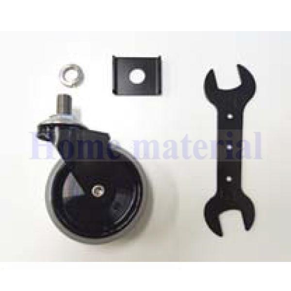 四国化成 エクステリア 補修部品 門扉 門柱 ポストCDG・STG 先端キャスターセット SH-MPT2-BK ブラック色 内容物 先端キャスター.1ヶ 車輪当て金.1ヶ バネ座金.M12.1ヶ キャスター取付専用スパナ.1ヶ 対象商品 ク...