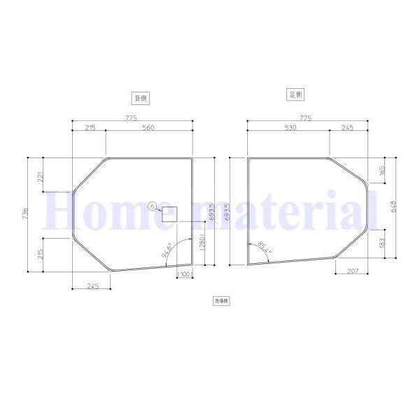 送料無料 お風呂のふた TOTO 風呂ふた 断熱組み合わせ式 組みふた AFKKS81067KSAA21W (EKK81067W3 の代替品）
