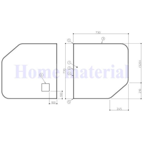 送料無料 お風呂のふた TOTO 風呂ふた 組み合わせ式 組みふた Kラウンドふろふた フロフタ EKK81150SR EKK81150SL (代替品 AFKKS81150-SAA21W ) 1460×730 2枚