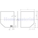 納期未定 特注品 送料無料 お風呂のふた TOTO 風呂ふた 組み合わせ式 組みふた 断熱風呂蓋 EKK84128W3 (代替品 AFKK84128W ) 695×1180