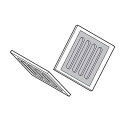 送料込み パナソニック キッチン レンジフードパーツ フィルター(アクアイージー)1枚入り 品番:FRH1630064