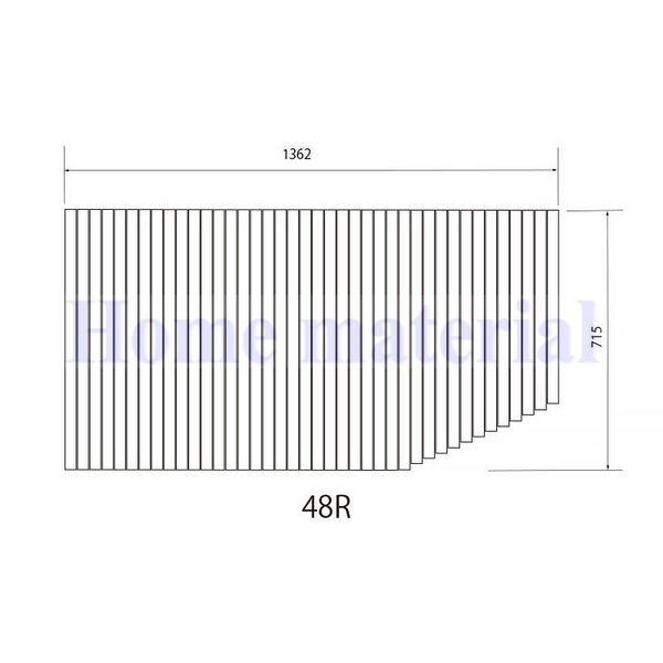 送料無料 お風呂のふた TOCLAS トクラス (旧ヤマハ） 新48R （ 品番 ）B10010694 (後継品 GBFPFTAA020A..