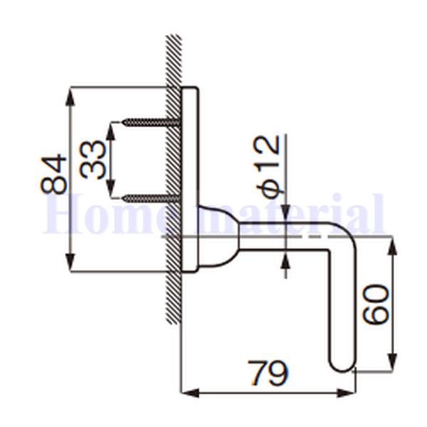 送料込み パナソニック 風呂フタフック 巻きフタ用 樹脂製ホワイト GKJ91019