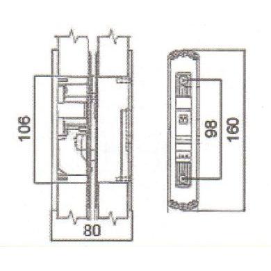 送料無料 LIXIL トステム 菩提樹 内錠 商品コード : L1Y46 （JNP176） ブロンズ