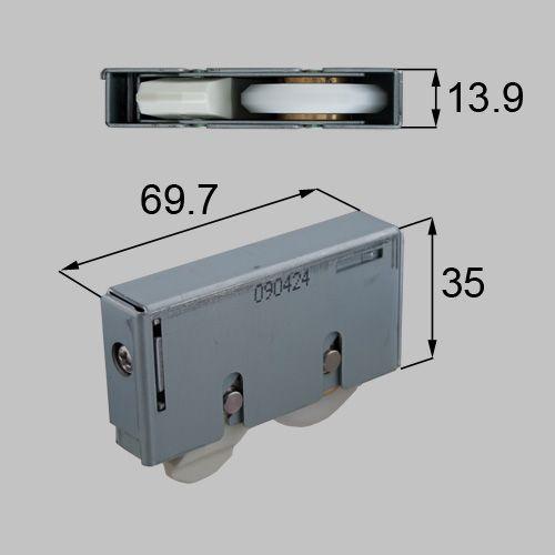 トステム 室内建具 引戸 調整戸車 MDJ109A WLB Aタイプのみ リストNO H01-004 （HA-4）代替品 FNMZ434 トステム 室内建具 引戸 調整戸車 MDJ109A WLB（ウッディラインベーシック） AタイプのみリストNO H01-004 （HA-4） 商品名 WLB Aタイプのみ 販売期間 97.11〜01.4 個数/1個 ＊生産終了の為 代替品 FNMZ434となります。