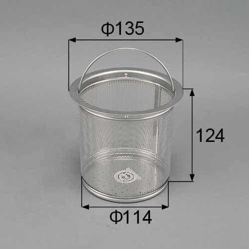 ○LIXIL リクシル トステム キッチン 排水口部品 排水ごみかごステンレス製（BKT） 商品コード MSWZ601