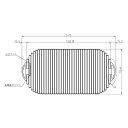 お風呂のふた TOTO 風呂ふた 軽量軽量把手付きシャッター式 巻きふた 外寸:1320×710mm PCS1420#NW1 (品番変更PCS1420N#NW1) トト
