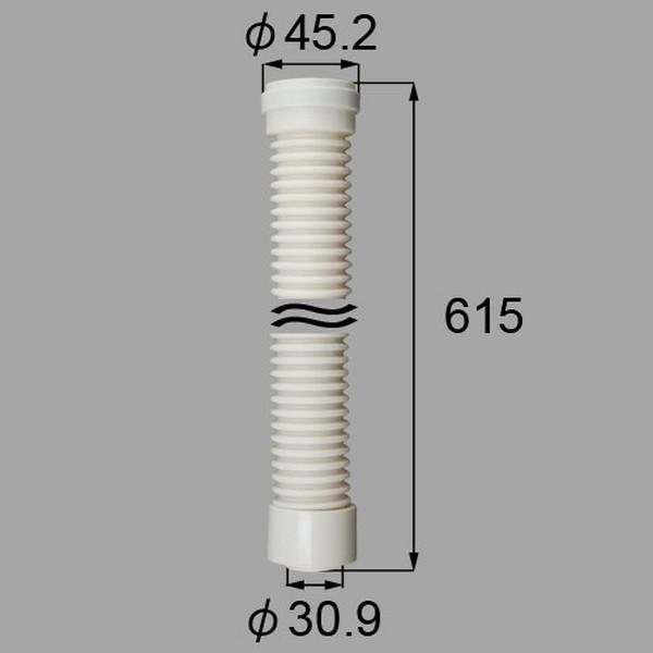 W-Y514-PCEA 送料込み LIXIL リクシル トステム エクステリア テラス屋根 雨樋 丸ジャバラ W-Y514-PCEA