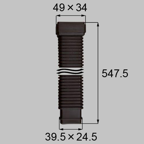 送料込み LIXIL リクシル トステム エクステリア テラス用 雨樋 ジャバラ 部品コード：WTAB002