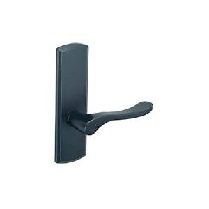 送料無料 WOODONE ウッドワン レバーハンドルセット空錠 ドレタスレバー B型（ブラック）ZH11B1 ZH11B1-7 ( 品番変更 ZH11B1-B )