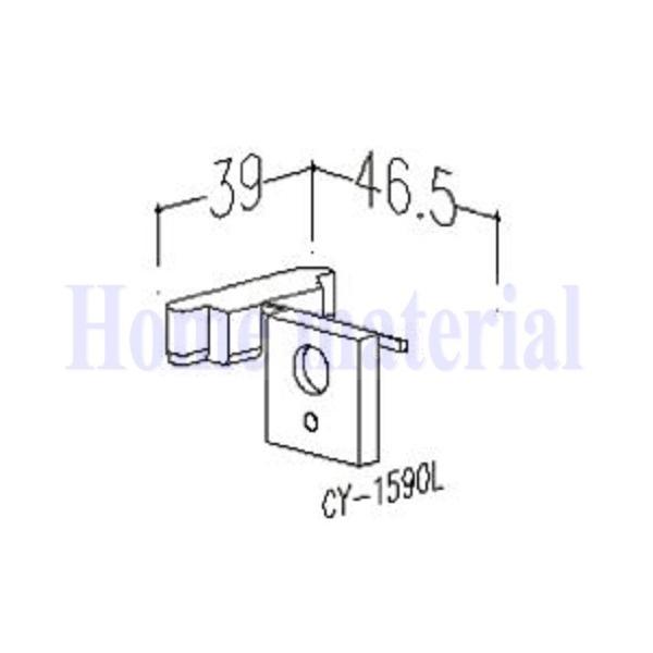 送料込み LIXIL 新日軽 エクステリア 補修部品 門扉 戸当りキャップ 8CY1590L 1個 8CY1590R 1個